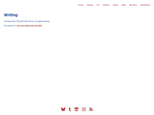 writing screenshot