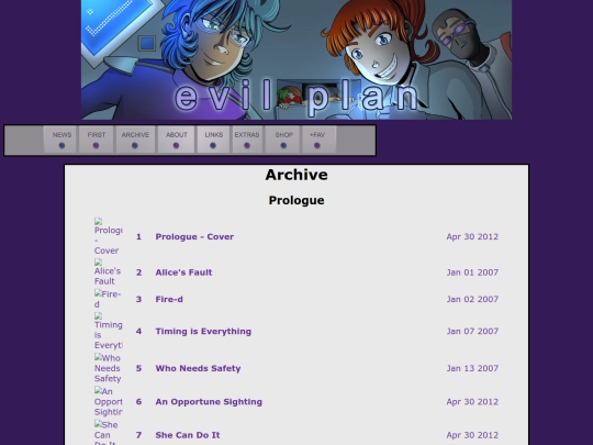 evilplan/archive screenshot