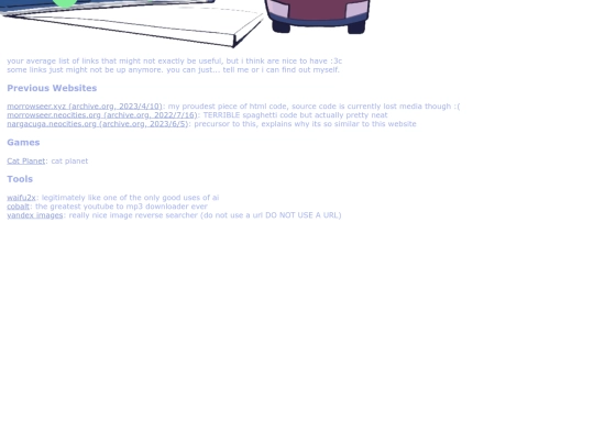 pages/links screenshot