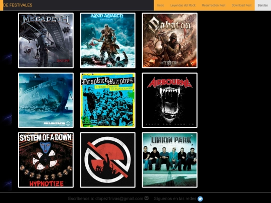 Bandas screenshot