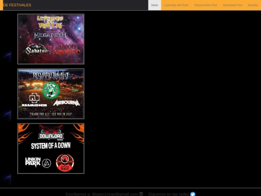 ProyectoIndex screenshot