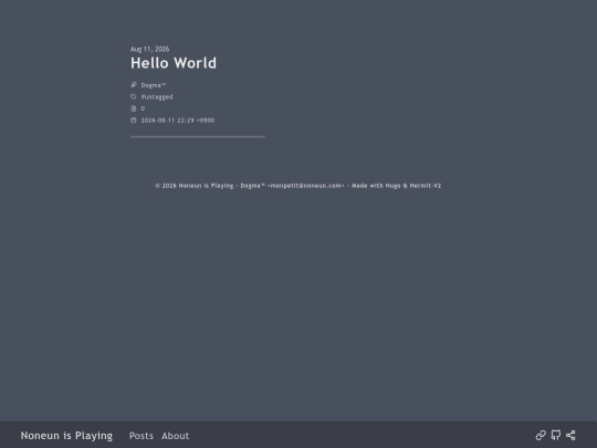 posts/hello-world screenshot