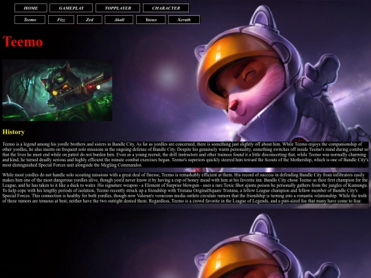 teemo screenshot