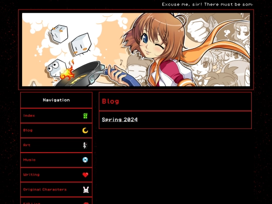 blog screenshot