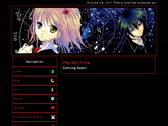 writing screenshot