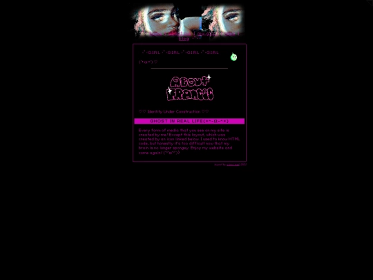 aboutme screenshot
