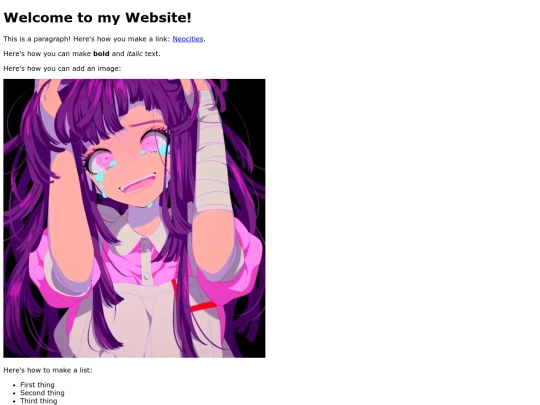 index screenshot