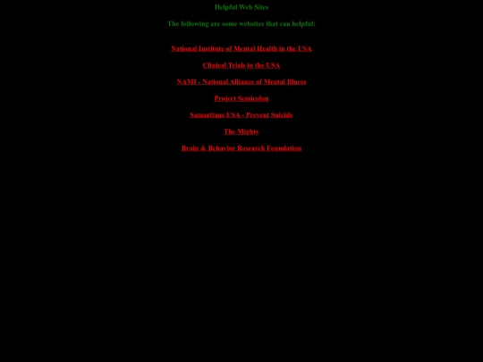 links screenshot