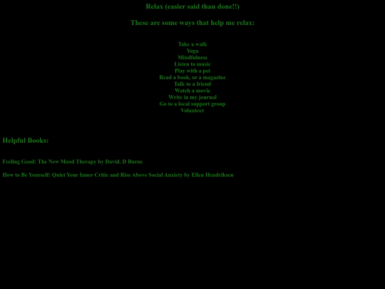 relax screenshot