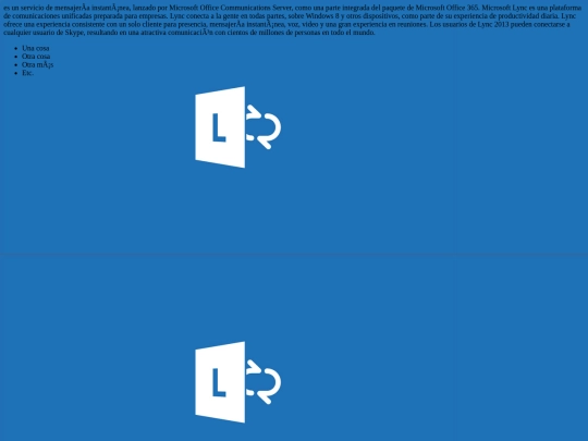 pagina/Index screenshot