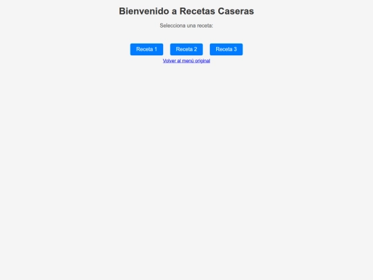 Recetas/indice screenshot