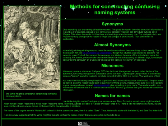 names screenshot