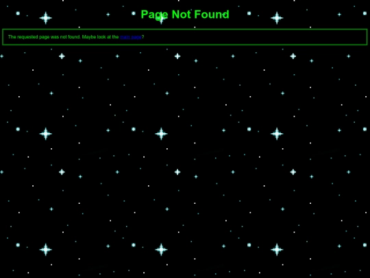 not_found screenshot