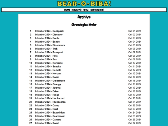 archive screenshot