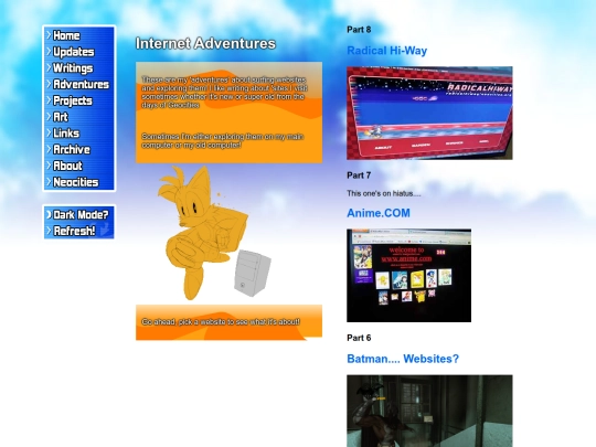 internet-adventures screenshot