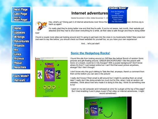 internet-adventures/page-2 screenshot