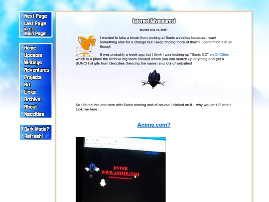 internet-adventures/page-7 screenshot