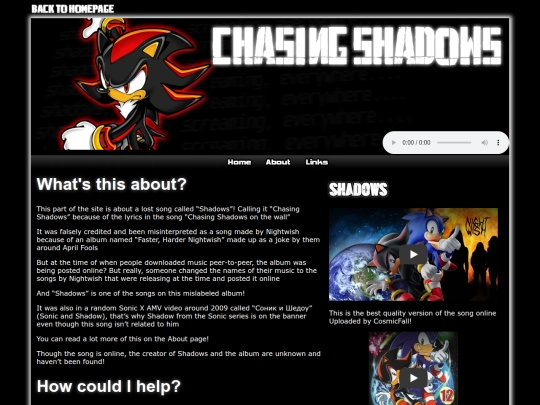 zones/chasingshadows/archive screenshot