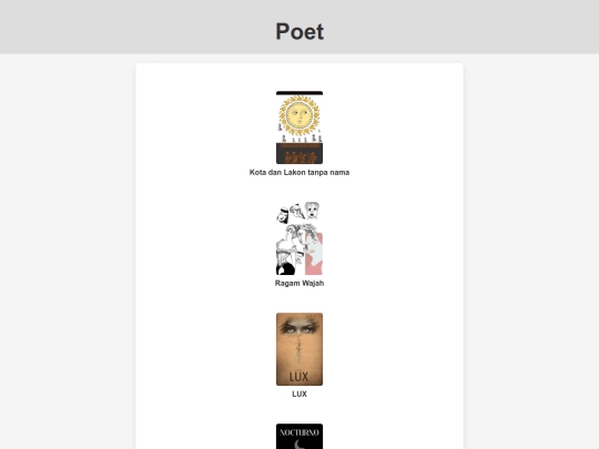 poet screenshot