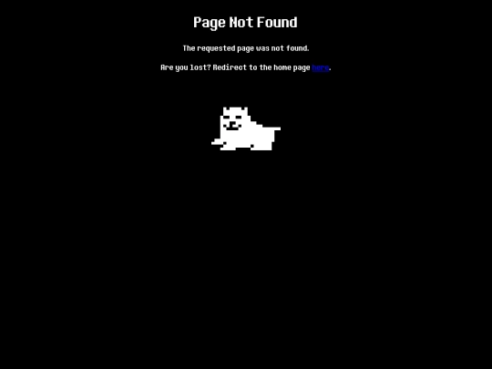 not_found screenshot