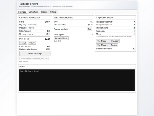 index screenshot