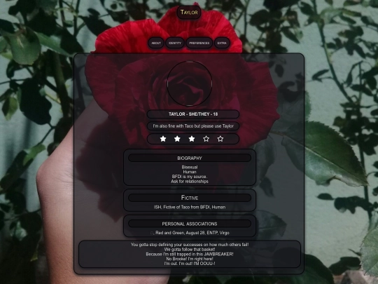 taylor screenshot
