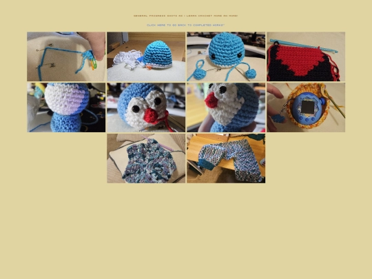 Crafts/Crochet/Crochet WIPs screenshot