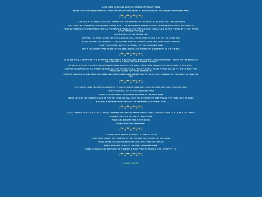 Home/Changelog/changelog-november screenshot