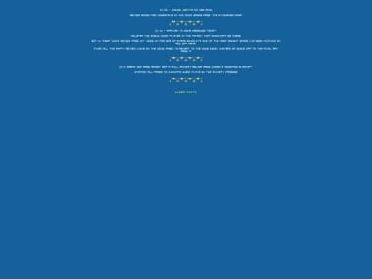 Home/Changelog/changelog-october screenshot
