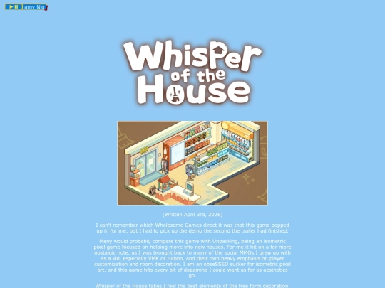 Indies/Game Reviews/whisper-of-the-house screenshot