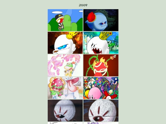 My Gallery/History/g-2009 screenshot