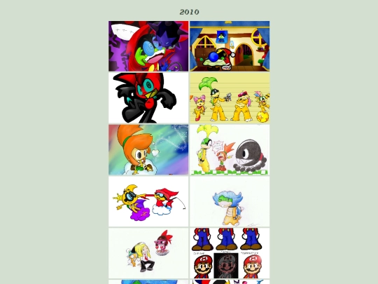 My Gallery/History/g-2010 screenshot