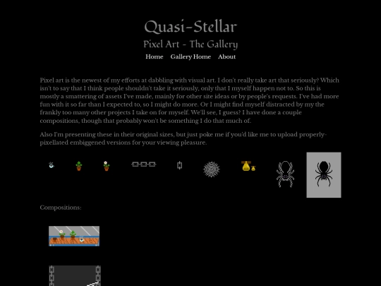 Gallery/Pixel screenshot