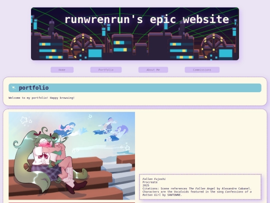 portfolio screenshot