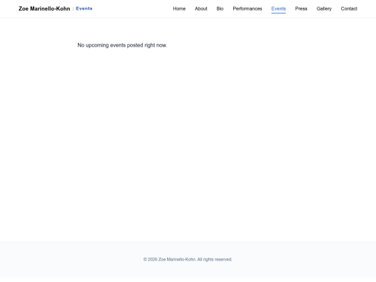 pages/events screenshot