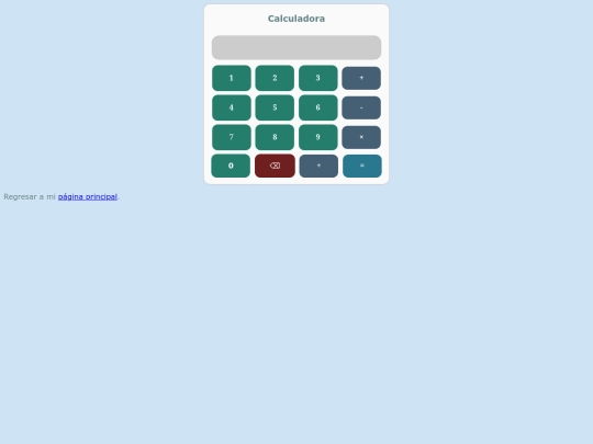 calculadora screenshot