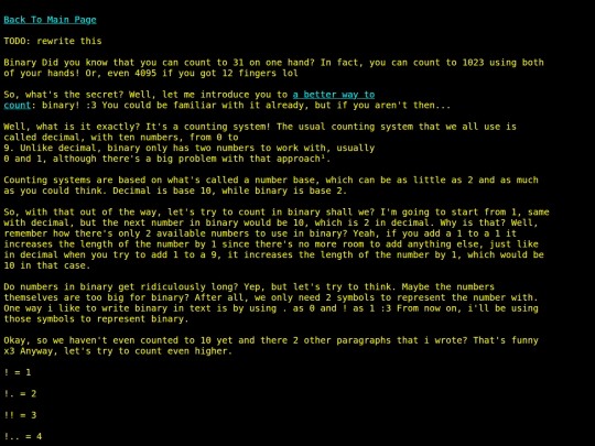nerdy/binary screenshot