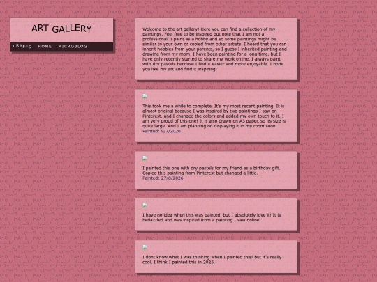 pages/Art-Gallery screenshot