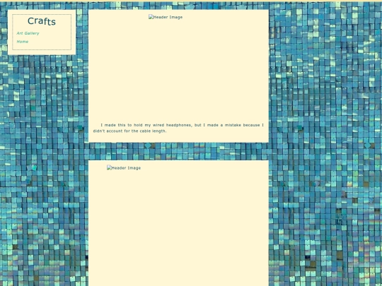pages/Crafts screenshot