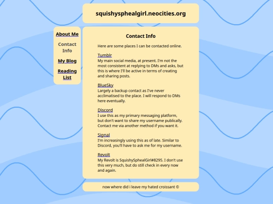 contact screenshot