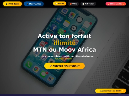 Reseau offre screenshot
