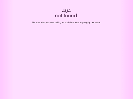 not_found screenshot