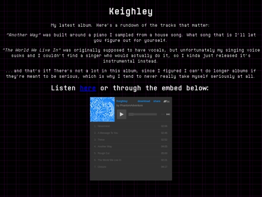 musics/keighley screenshot