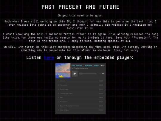 musics/past-present-and-future screenshot