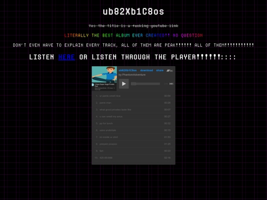 musics/ub82xb1c8os screenshot