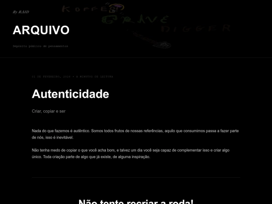 autenticidade screenshot