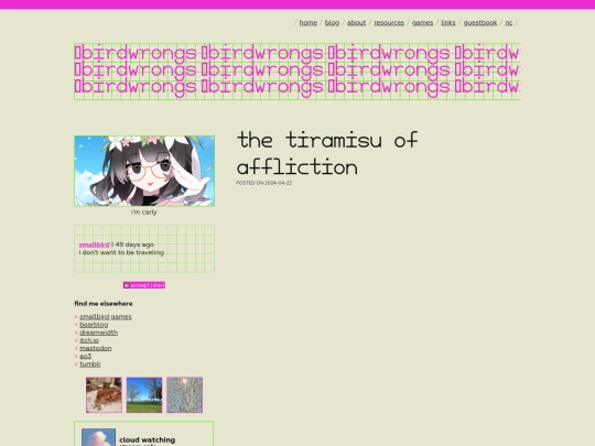 photos/tiramisu screenshot