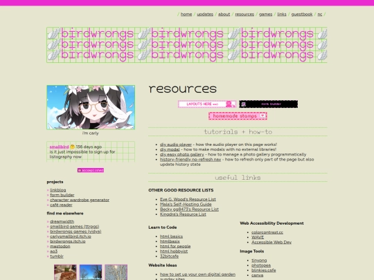 resources screenshot