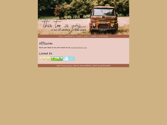 yuri/affiliates screenshot
