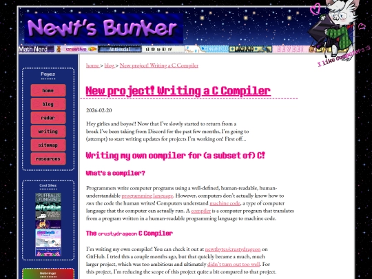 blog/new-project-c-compiler screenshot